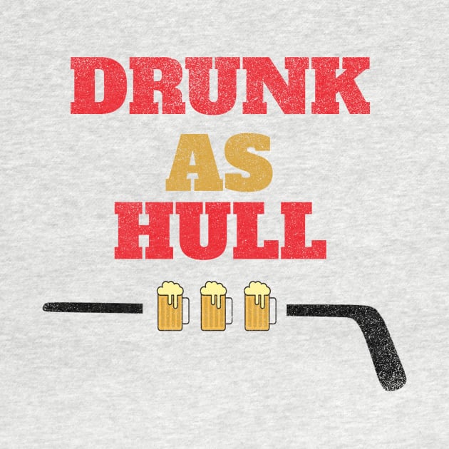 DRUNK as HULL,St. Louis Blues Brett Hull,Hockey by FatTize